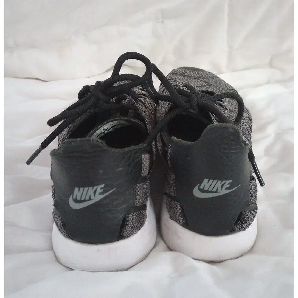 Nike Juvenate‎ Woven Sneaker Womens Sz 6.5 Shoes Style# 833825-004 Gray Black